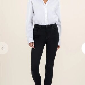 Kut from the Kloth Charcoal Toothpick Skinny Jeans